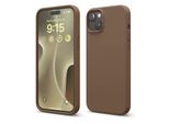 Custodia Elago In Silicone Premium Per Iphone 15 Plus Marrone