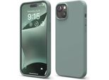 Custodia Elago In Silicone Premium Per Iphone 15 Plus Verde Notte
