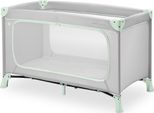 Lettino Da Viaggio Hauck Dream N Play Plus Grigio, Colore Menta