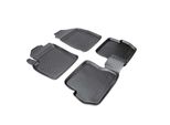 3D Tappetini In Gomma Per Ford Fusion JU2 Bj 2002-2012 Misura Esatta Con Bordo