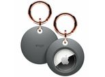 Custodia Elago Basic Per Airtag Grigio Scuro