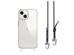 Switcheasy Custodia Trasparente Antiurto Gioco Cordino Per Iphone 15 Nero