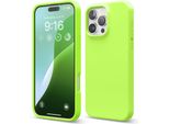 Custodia Elago In Silicone Premium Per Iphone 16 Pro Max Sky Lime Green