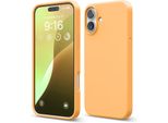 Custodia Elago Premium In Silicone Per Iphone 16 Plus Arancione