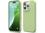 Custodia Elago In Silicone Premium Per Iphone 16 Pro Verde Pastello