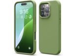 Custodia Elago In Silicone Premium Per Iphone 16 Pro Verde Cedro