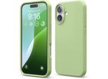 Custodia Elago Premium In Silicone Per Iphone 16 Verde Pastello