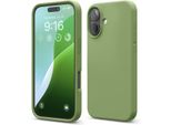 Custodia Elago In Silicone Premium Per Iphone 16 Verde Cedro