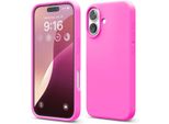 Custodia Elago In Silicone Premium Per Iphone 16 Rosso Ghiaccio