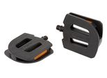 Pedale Ergotec In Plastica EP-S, Nero, 9/16