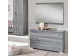 Cassettiera A Specchio Design Mobile Consolle In Legno Armadio Guardaroba Credenza Credenza