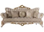Divano Barocco Chesterfield Divano D'arredo Divani In Tessuto Oro Tre Posti
