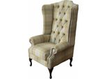 Poltrona Divano Tappezzeria Sedile Designer Tessile 1 Posto Tappezzeria Chesterfield