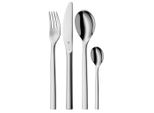 WMF Besteckset Nouva , Edelstahl , Metall , 4-teilig , 30x20 cm , Essen & Trinken, Besteck, Besteck-Sets