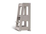 tiSsi Lernturm Felix , Hellgrau , Holz , Buche , massiv , 40x89x40 cm , Made in Europe , Babymöbel, Hochstühle & Zubehör, Lerntürme