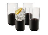 Villeroy & Boch Gläserset Manufacture Rock , Glas , 4-teilig , Essen & Trinken, Gläser, Gläser-Sets