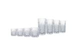 Creatable Gläserset , Klar , Glas , 15x24x19 cm , Essen & Trinken, Gläser, Gläser-Sets