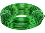 Filo Di Alluminio - 2 Mm X 60 M - 500 G - Verde Mela