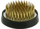 Riccio Da Fiore Kenzan Ikebana A Spina Ø 40 Mm In Ottone Per Composizioni Floreali