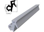 S-1126 Grigio Finestra Guarnizione Guarnizione In Gomma Guarnizione Finestra Porta 40M