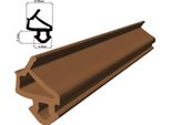 S-1127 Marrone Guarnizione Finestra Guarnizione Di Gomma Finestra Porta 30M