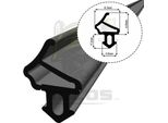 S-1172 Nero Finestra Guarnizione Di Gomma Guarnizione Finestra Porta Guarnizione 30M