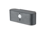 Led Solution Nero Applique Solare A Led Con Sensore Di Movimento 2,5W IP54 23017