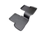 Tappetini Posteriori In Gomma 3D Per Fiat Doblo + Doblo Cargo | 2000-2010 | Con Bordo