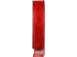 Nastro Di Organza Chiffon Rosso 25 Mm X 20 M Nastro Decorativo Nastro Regalo