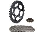 Set Di Catene 3 Pezzi Nero 11/45 Denti Per ZüNdapp Zd 20 25 Tipo 446-400 446-420 / Zd 50 Tipo 446-422 / Zs 25 Tipo 460-05