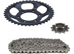 Set Di Catene 3 Pezzi Nero 12/43 Denti Per ZüNdapp Cs 50 Tipo 448-310 / Gts 50 Wk Tipo 540-180