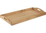 Vassoio Decorativo In Legno Vintage Nature Oblong58X28X6Cm