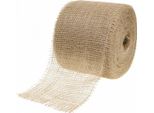 Nastro Di Iuta Naturale 15 Cm X 40 M - Nastro Decorativo Rustico Per Il Bricolage, La Floricoltura E La Decorazione Della Casa