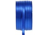 Nastro Decorativo Nastro Di Raso Blu 6Mm 50M Nastro Regalo Decorazione Tavola Matrimonio