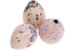Uova Di Quaglia Lavanda 3 Cm 50 Pezzi - Decorazione Pasqua Fai Da Te Bambini, 50 Pezzi