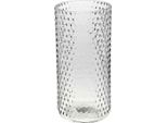 Vaso Di Vetro Portacandele Lanterna Ø11,5 Cm H23,5 Cm Trasparente