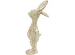 Coniglietto In Legno 25 Cm - Decorazione Pasquale Primaverile, Figura Decorativa Naturale, Coniglietto Decorativo In Piedi, Decorazione In Legno Sostenibile
