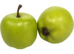 Mini Mele Decorative Verde-Giallo Set Da 24 Artificiali Dal Design Realistico Per Decorazioni Autunnali Da Tavola, 24 Pezzi