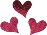 Decorazione A Spargimento Cuore Legno Viola 3-5Cm 48 Pz Per Decorazione Tavola Matrimonio Fai Da Te Artigianato