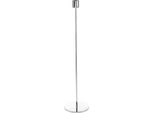 Elegante Set Di Portacandele In Metallo, Argento, Per Candele Da Tavola Ø2,2 Cm H28 Cm, Set Da 2, Decorazioni Da Tavola, Decorazioni Festive, 2 Pezzi