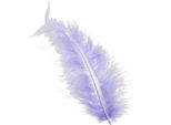 Piume Viola Soffici Decorazione Primavera Pasqua 5-10Cm 20G