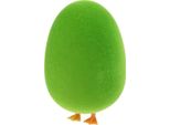Uovo Decorativo Di Pasqua Con Gambe, Uovo Di Pasqua Verde, Figura Decorativa Per La Primavera, 13Cm, Set Di 4