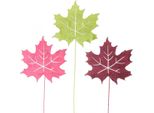 Spina Autunnale Da Giardino Foglia D'acero In Legno Decorazione Pianta Spina Set Di 12