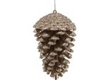 Abete Cono Oro Glitter 13Cm 4Pcs Albero Di Natale Decorazioni Decorazione Di Natale