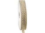 Nastro Decorativo Nastro Decorativo Di Pizzo All'uncinetto Beige 9 Mm 20 M Decorazione Da Tavola Vintage Avvolgimento Regalo Fai Da Te