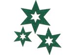 Stelle Di Legno Sparse Decorazione Verde Natale Decorazione Da Tavolo Artigianale 48 Pezzi