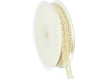 Nastro Decorativo Crema Uncinetto Pizzo Tessuto Vintage 12Mm X 20M Matrimonio Fai Da Te