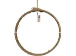 Robusto Anello Decorativo Con Corda Di Iuta Per La Decorazione Di Porte E Pareti, 3 Pezzi