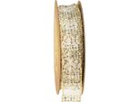 Nastro Di Pizzo Bianco Accenti D'oro Nastro Decorativo Pizzo 25 Mm 15 M Per La Decorazione Di Nozze Nastro Regalo