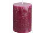 Candele Cilindriche Colorate Per Decorazioni Festive E Momenti Accoglienti, 4 Pezzi